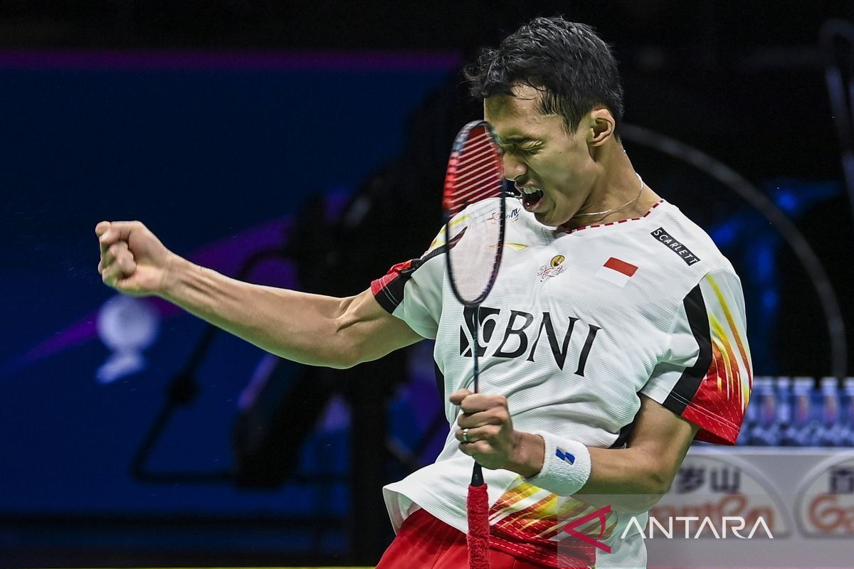 Deretan momen terbaik Jonatan Christie bersama Pelatnas PBSI